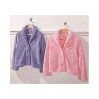 Plush Bed Jacket