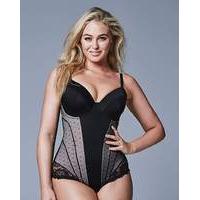 Plunge Medium Control Black Bodyshaper