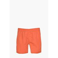 Plain Mid Swim Short - amber