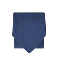 plain mid blue 100 silk tie