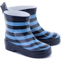 Playshoes Paski boys\'s Children\'s Wellington Boots in blue
