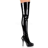 pleaser shoes indulge 3000 black patent