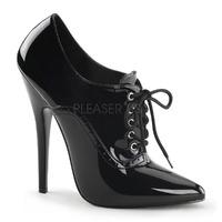 Pleaser Shoes Domina-460 Black Patent