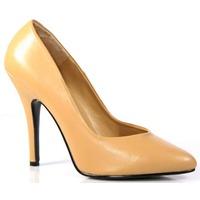 pleaser shoes seduce 420 tan leather
