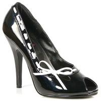 Pleaser Shoes Seduce-219 Black Patent