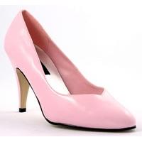pleaser shoes dream 420w baby pink court shoes