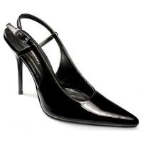 Pleaser Shoes Milan-11 Black Patent