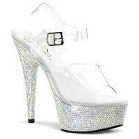 Pleaser Shoes Bejeweled-608DM Platform Sandals