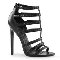 Pleaser Shoes Sexy-15 T-Strap Strappy Sandals Stiletto Heels