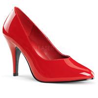 Pleaser Shoes Dream-420W Red Patent Court Shoes