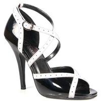 Pleaser Shoes Seduce-208 Black and White