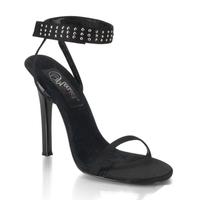 Pleaser Fabulicious Shoes Gala-55 Black Sandals
