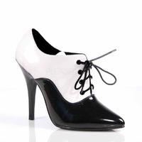 Pleaser Shoes Seduce-460 Black and White