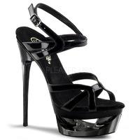 Pleaser Shoes Eclipse-621 Ankle Strap Platform Sandals