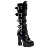 Pleaser Shoes Electra-2042 Black Patent