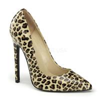 Pleaser Shoes Sexy-20 Tan Cheetah