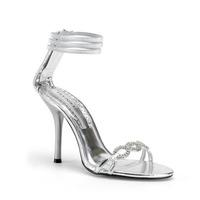 Pleaser Shoes Enchant-20 Silver