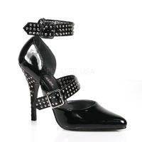 pleaser shoes seduce 416 black patent