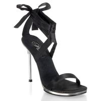 Pleaser Fabulicious Shoes Chic-14 Black Sandals