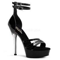 pleaser shoes allure 670 black