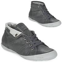 pldm by palladium gaetane emb womens shoes high top trainers in grey