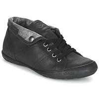 pldm by palladium gaetane emb womens shoes high top trainers in black