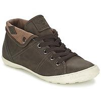 pldm by palladium gaetane clp womens shoes high top trainers in brown