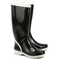 playshoes czarne womens wellington boots in white