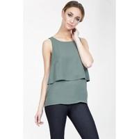 PLAIN DOUBLE LAYER LOTUS VEST