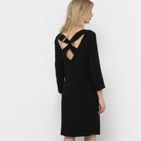 Plunge Back Dress