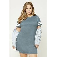 Plus Size Varsity T-Shirt Dress