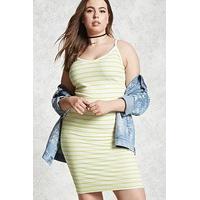 Plus Size Striped Cami Dress