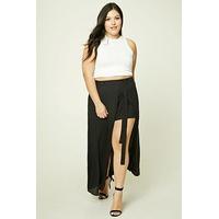 Plus Size Maxi Skort