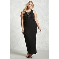 Plus Size Strappy Maxi Dress