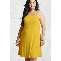 Plus Size Ribbed Swing Dress