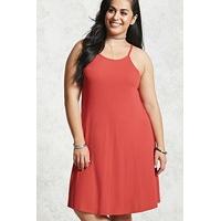 Plus Size Ribbed Swing Dress