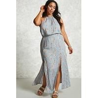 Plus Size Floral Maxi Dress