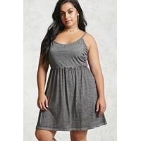 Plus Size Slub Knit Cami Dress