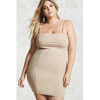 Plus Size Bodycon Cami Dress