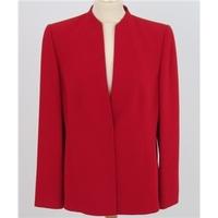 Planet size 14 red smart jacket