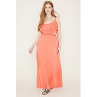 Plus Size Ruffled Maxi Dress