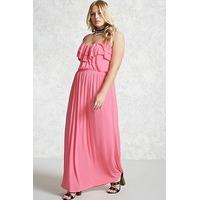 Plus Size Ruffled Maxi Dress