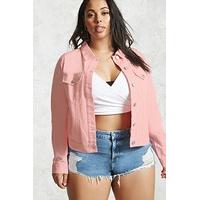 Plus Size Denim Jacket