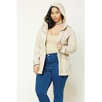 Plus Size Utility Jacket