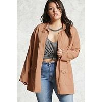 Plus Size Utility Jacket