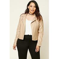 Plus Size Moto Jacket