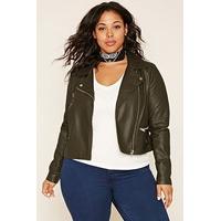 Plus Size Moto Jacket