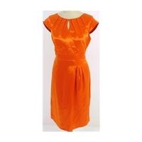 Planet, size 12 bright orange dress