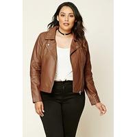 plus size moto jacket