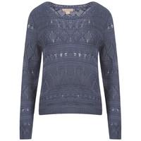 Plum Tree Bridget navy jumper